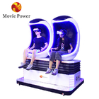 2 Pemain Virtual Reality 9d Egg Chair 9d Vr Roller Coaster Mesin Game Simulator Motion Platform Simulator