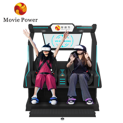 9d Vr Cinema 2 Seats Roller Coaster Vr Chair Arcade 4d 8d 9d Virtual Reality Simulator Vr Game Machine Dengan Penembakan