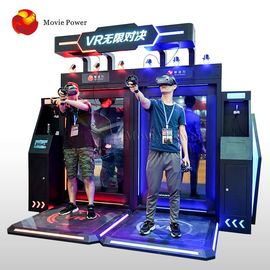 Simulator Realitas Virtual Interaktif Berdiri Mesin Game Menembak VR