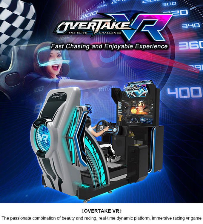 Vr Racing Untuk Indoor Playground Racing Driving Simulator Virtual Reality Game 9D Vr Gaming Equipment 0