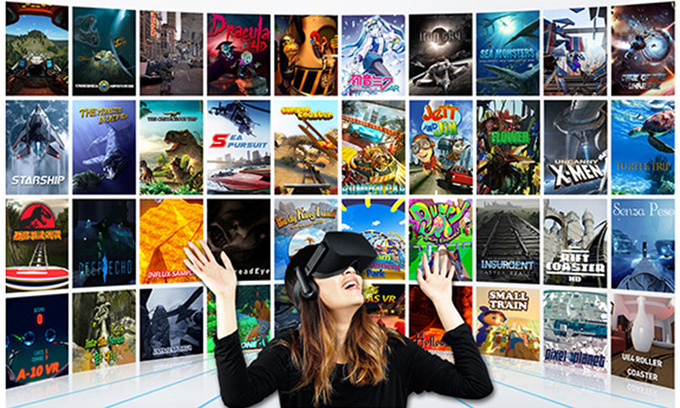 Taman Hiburan Vr 9D Motion Simulator Game Interaktif 9D VR Virtual Reality Egg Vr Kursi Bioskop 3