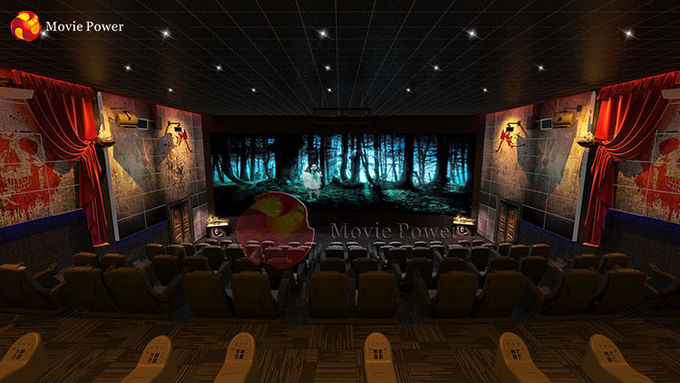 3 Dof Electric Auto 5D Cinema Untuk Shopping Malls Game Parks 0