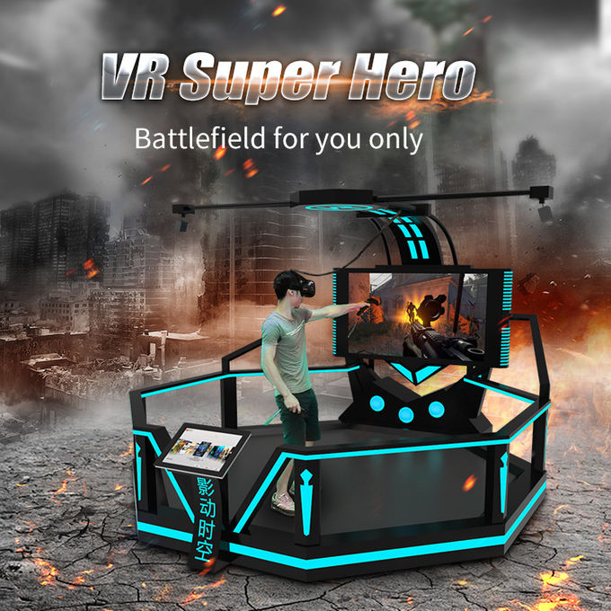 Investasi Komersial Standing Super Hero 9D VR Cinema 0
